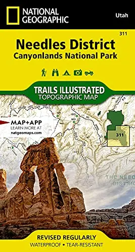 Needles District: Canyonlands National Park (Trails Illustrated Map, 311) 1