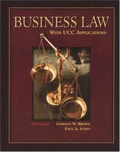 Business Law With Ucc Applications Student Edition Brown, Gordon W. 1