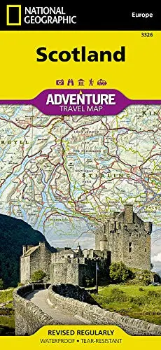 Scotland Map (National Geographic Adventure Map, 3326) [Map] National Geographic Maps - Adventure 1