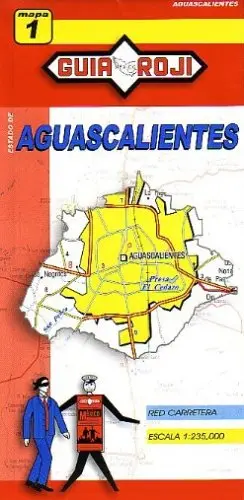 Aguascalientes State Map Guia Roji (English And Spanish Edition) [Map] Guia Roji 1