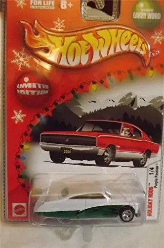Qiyun Hotwheels Holiday Rods Purple Passion 1 4 Designed By Larry Woods 1