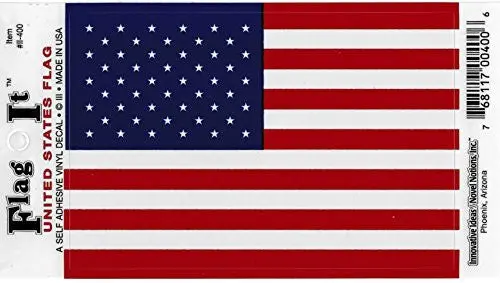 United States Flag Decal For Auto, Truck, Or Boat 1