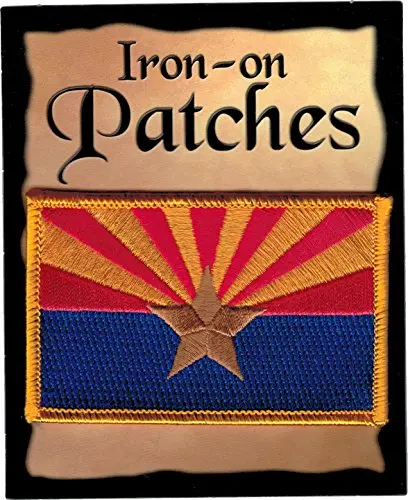 Arizona Iron-On Embroidered Patch One-Pack 1