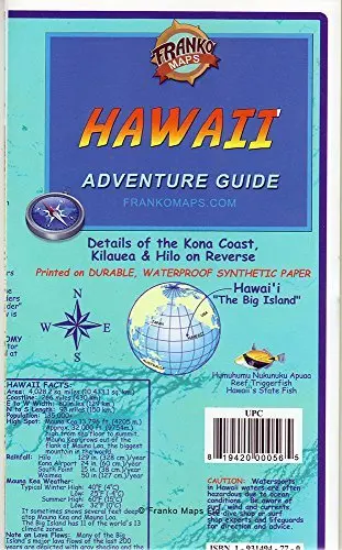 Franko's Hawaii Adventure Guide (2018) [Map] Frank's Maps Cartographers And Frank Nielsen 1