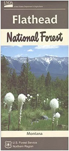 Map: Flathead National Forest [Paperback] Forest Service 1