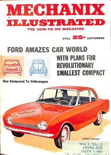 Mechanix Illustrated : September 1961, Volume 57, Number 9 [Paperback] Parker, William L.; Editor 1