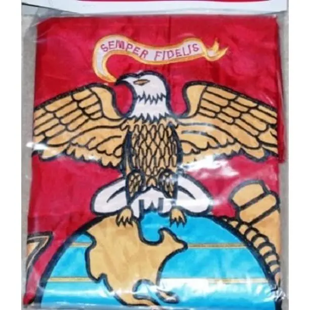 5'×3' Embroidered Double-Sided United States Marines Flag Rough Tex 210D Nylon 1