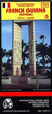 French Guiana (Guyane) International Travel Maps And Jack Joyce 1