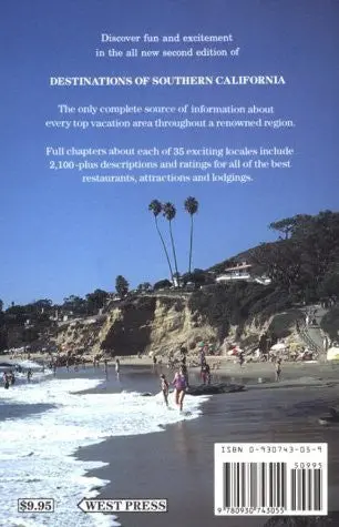 Destinations Of Southern California: The Guide To Exciting Restaurants, Attractions And Lodgings Vokac, David 1