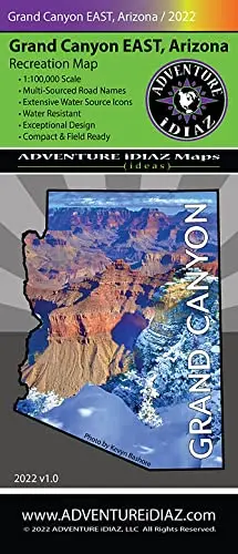 Grand Canyon East Recreation Map [Map] Kevin J. Diaz 1