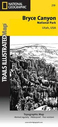 Trails Illuistrated Bryce Canyon National Park: Utah Hiking And Backcountry Information (Trails Illus Topo Maps) [Paperback] 1