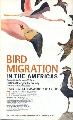 Bird Migration In The Americas [Map] National Geographic Cartographic Division 1
