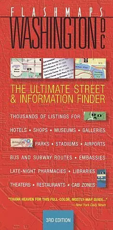 Flashmaps Washington, Dc: The Ultimate Street & Information Finder Fodor's 1
