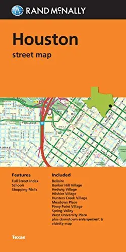 Folded Map: Houston Street Map 1