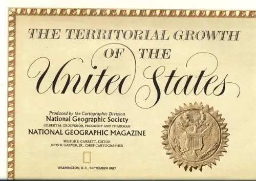 National Geographic United States Territorial Growth Unknown Author 1