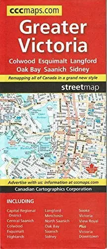 Greater Victoria Street Map [Unknown Binding] Cccmaps 1