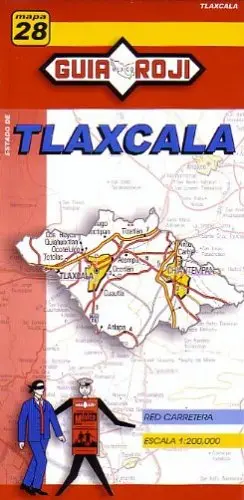 Tlaxcala State Map By Guia Roji (Spanish Edition) Guia Roji 1