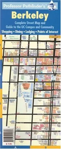 Berkeley: Complete Street Map And Uc Campus Guide Hedberg Maps, Inc 1