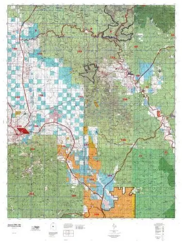 Arizona Gmu 19A Hunt Area / Game Management Unit (Gmu) Map 1