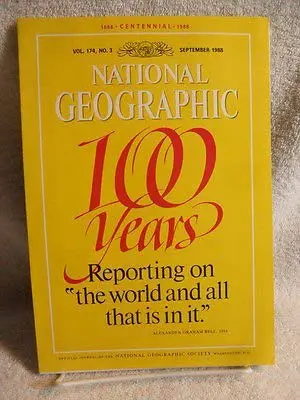 National Geographic Magazine September 1988 100 Years:Reporting On The World 1