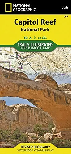 Capitol Reef National Park Map (National Geographic Trails Illustrated Map, 267) [Map] National Geographic Maps - Trails Illustrated 1