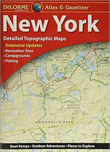 2018 Delorme New York Atlas & Gazetteer (New York State Atlas & Gazetteer) Archival Copy 1