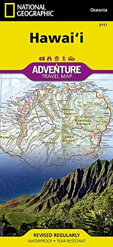 Hawaii Map (National Geographic Adventure Map, 3111) [Map] National Geographic Maps - Adventure 1