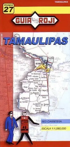 Tamaulipas Map By Guia Roji (Spanish Edition) Guia Roji 1
