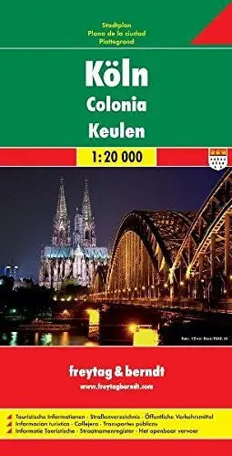 Cologne [Map] Freytag-Berndt Und Artaria 1