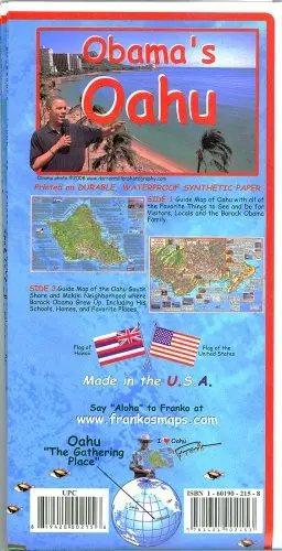 Obama's Oahu Map [Map] Frank Nielsen 1