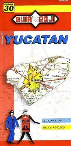 Yucatan State Map By Guia Roji (Spanish Edition) Guia Roji 1
