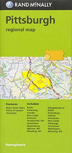 Rand Mcnally Pittsburgh, Pennsylvania Regional Map [Map] Rand Mcnally 1