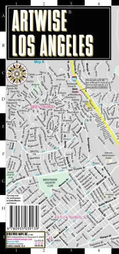 Artwise Los Angeles Museum Map - Laminated Museum Map Of Los Angeles, California Brown, Michael 1
