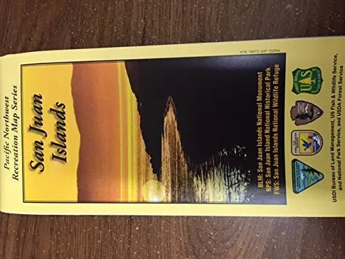 San Juan Islands - Pacific Northwest Recreation Map Series [Map] Usda Forest Service 1