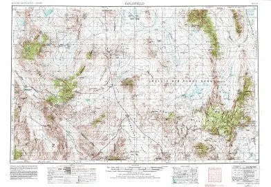 Goldfield, Nv [Map] U.S. Geological Survey 1