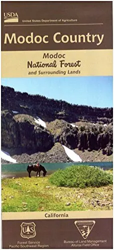 Map: Modoc National Forest [Paperback] Forest Service 1