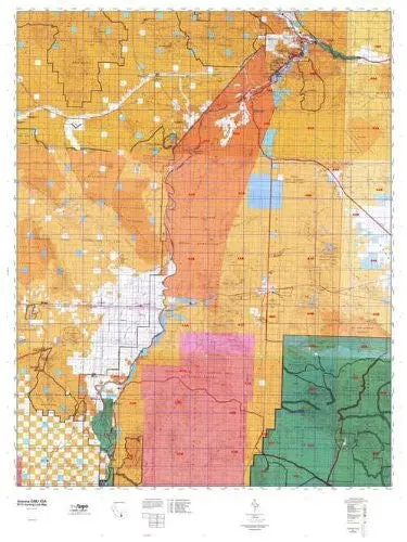 Arizona Gmu 43A Hunt Area / Game Management Units (Gmu) Map [Map] 1