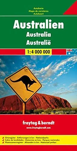 Australia [Map] Freytag-Berndt Und Artaria 1