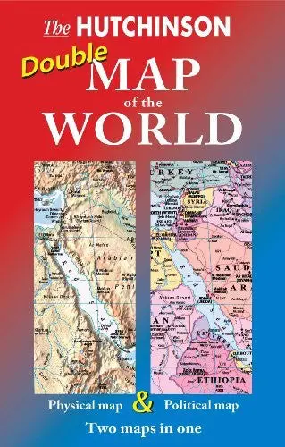 The Hutchinson Double Map Of The World [Map] East View Press 1