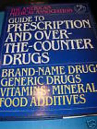 Guide To Prescription And Over-The-Counter Drugs [Hardcover] Canadian Medical Association 1