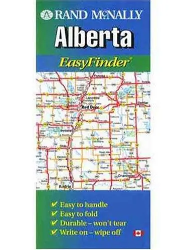 Rand Mcnally Alberta Easyfinder Rand Mcnally And Company 1