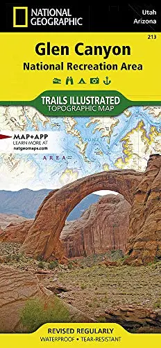 Glen Canyon National Recreation Area (National Geographic Trails Illustrated Map) [Map] National Geographic Maps - Trails Illustrated 1