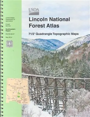 Lincoln National Forest Atlas (7½' Quadrangle Topographic Maps) [Spiral-Bound] National Department Of Agriculture 1