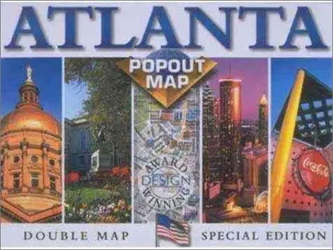 Atlanta Pop Out Map Compass Maps 1