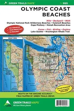 Olympic Coast Beaches [Map] Dharma Maps Llc 1