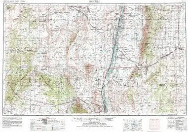 Socorro, Nm [Map] U.S. Geological Survey 1
