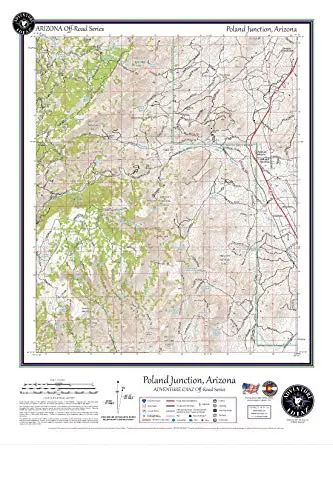 Poland Junction, Arizona / Off-Road Series [Map] Kevin J Diaz 1