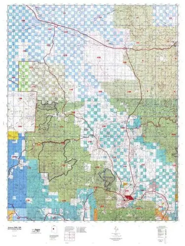 Arizona Gmu 19B Hunt Area / Game Management Unit (Gmu) Map 1