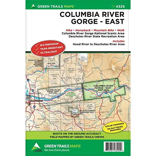 Green Trails Maps, Oregon (Columbia Gorge East 432Sq) 1