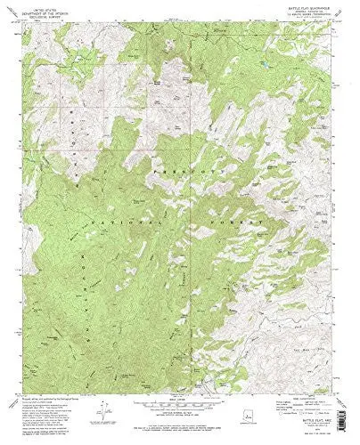 Battle Flat, Arizona 1974 (7.5'×7.5' Topographic Quadrangle) 1